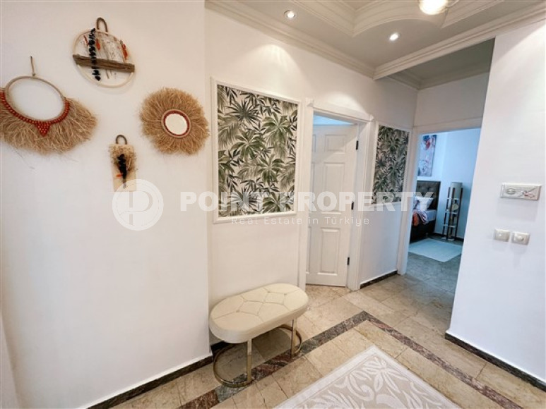 Респектабельные апартаменты 110 м2, в доме 2010 года с двумя балконами, центральная часть Аланьи-id-2870-фото-6