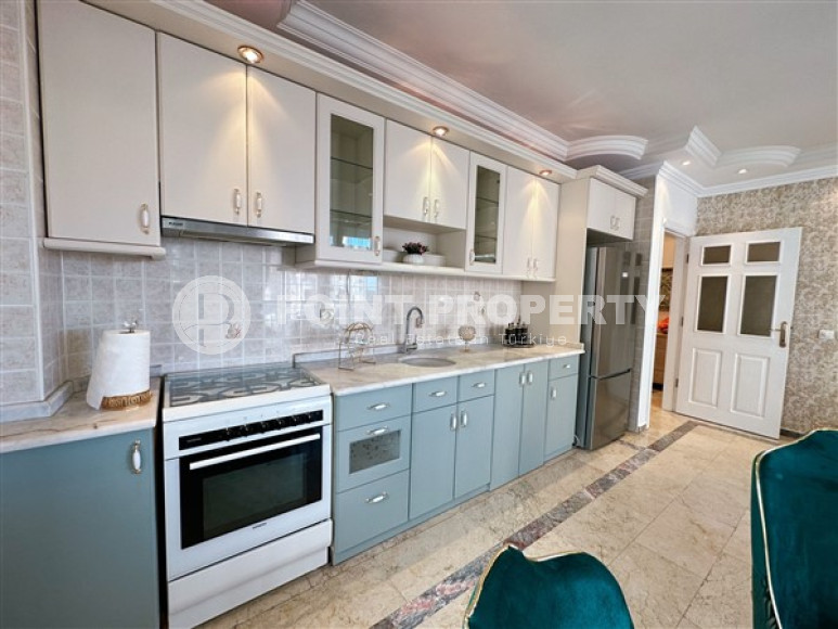 Респектабельные апартаменты 110 м2, в доме 2010 года с двумя балконами, центральная часть Аланьи-id-2870-фото-10