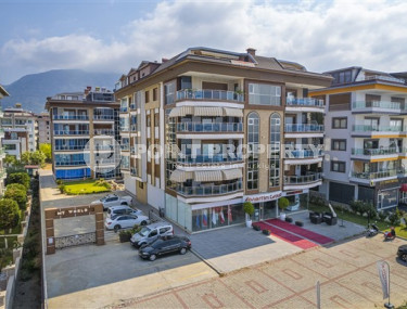 Трёхкомнатная квартира 100 м2, с видом на море в районе Кестель, Аланья-id-2873-фото-4