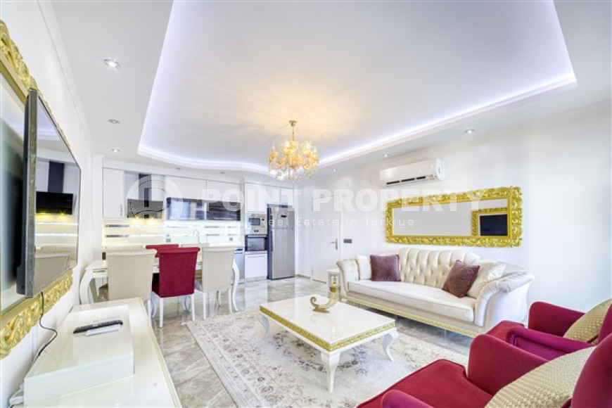 Three-room apartment 100 m2, with sea views in Kestel area, Alanya-id-2873-photo-15