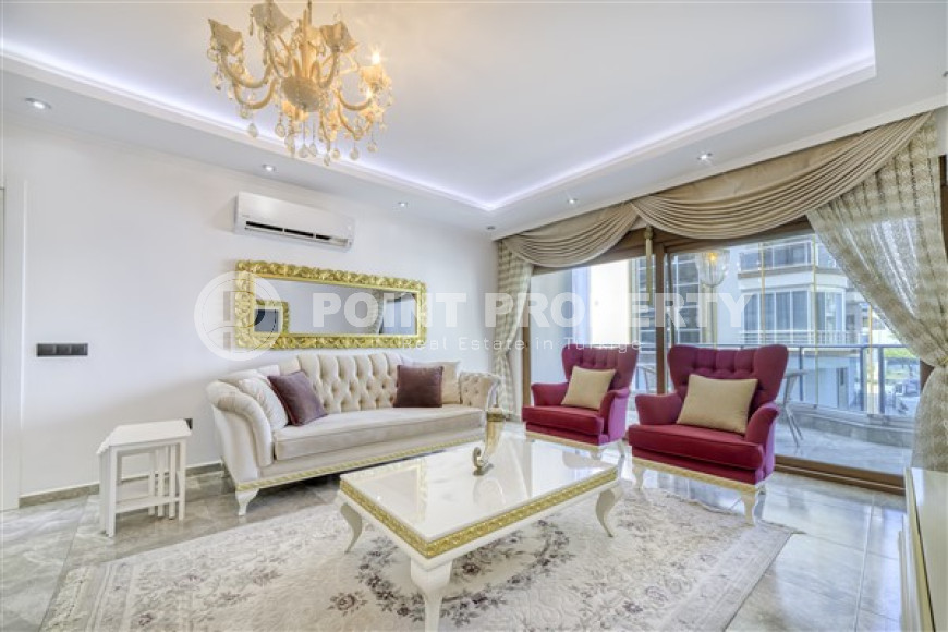 Three-room apartment 100 m2, with sea views in Kestel area, Alanya-id-2873-photo-16