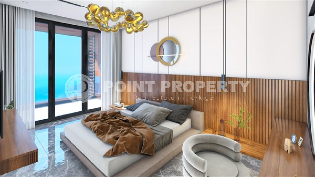 Luxury investment project, duplex villas with an area of 305 m2 with an 8+1 layout, located in the Tepe area, Alanya-id-2874-photo-15