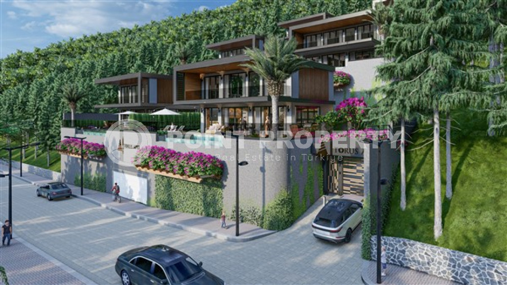 Luxury investment project, duplex villas with an area of 305 m2 with an 8+1 layout, located in the Tepe area, Alanya-id-2874-photo-28