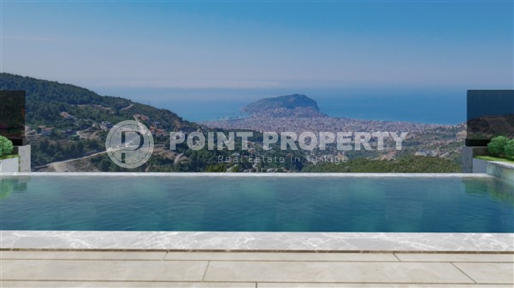 Luxury investment project, duplex villas with an area of 305 m2 with an 8+1 layout, located in the Tepe area, Alanya-id-2874-photo-30