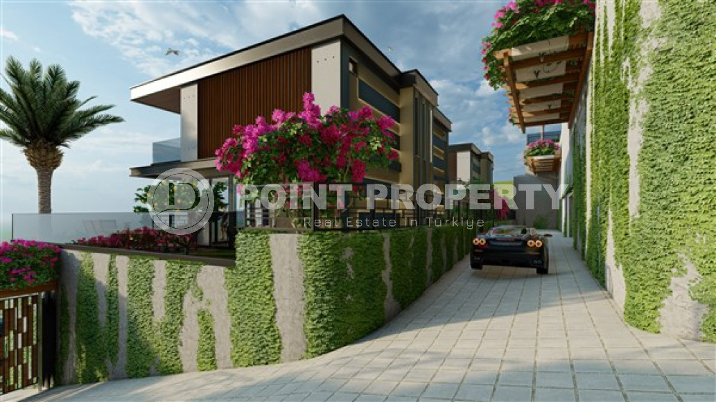 Luxury investment project, duplex villas with an area of 305 m2 with an 8+1 layout, located in the Tepe area, Alanya-id-2874-photo-32