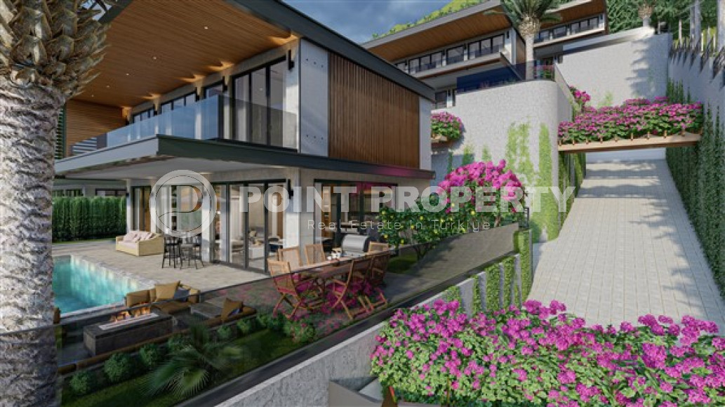 Luxury investment project, duplex villas with an area of 305 m2 with an 8+1 layout, located in the Tepe area, Alanya-id-2874-photo-33