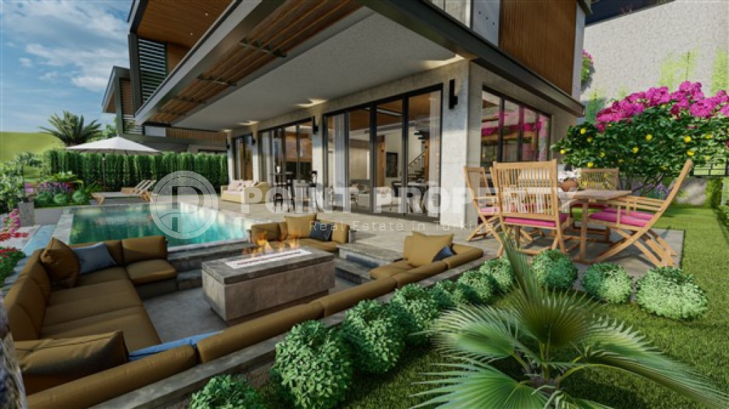 Luxury investment project, duplex villas with an area of 305 m2 with an 8+1 layout, located in the Tepe area, Alanya-id-2874-photo-34