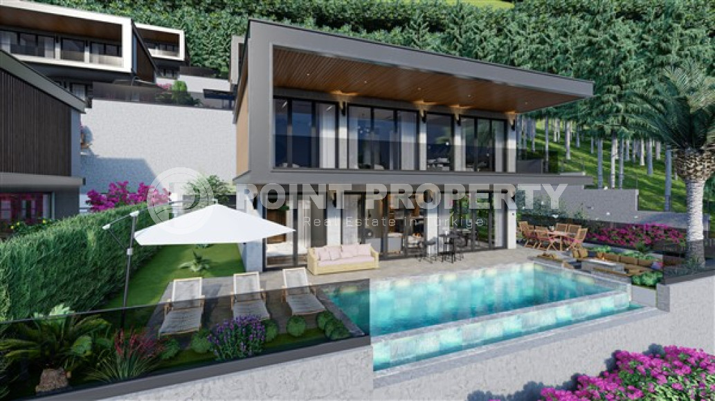 Luxury investment project, duplex villas with an area of 305 m2 with an 8+1 layout, located in the Tepe area, Alanya-id-2874-photo-37