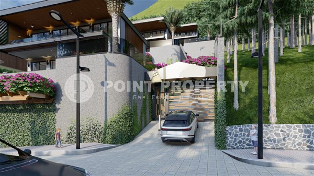 Luxury investment project, duplex villas with an area of 305 m2 with an 8+1 layout, located in the Tepe area, Alanya-id-2874-photo-38