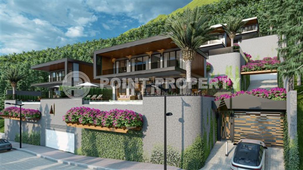 Luxury investment project, duplex villas with an area of 305 m2 with an 8+1 layout, located in the Tepe area, Alanya-id-2874-photo-39