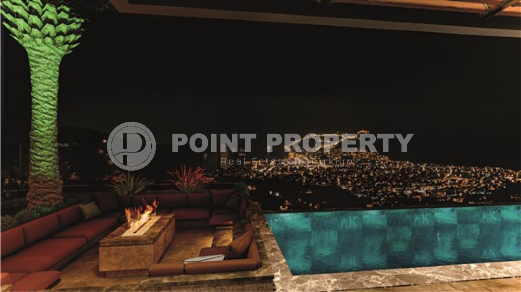 Luxury investment project, duplex villas with an area of 305 m2 with an 8+1 layout, located in the Tepe area, Alanya-id-2874-photo-40