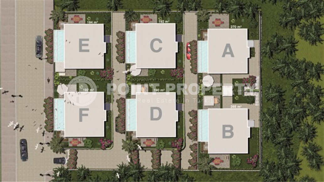 Luxury investment project, duplex villas with an area of 305 m2 with an 8+1 layout, located in the Tepe area, Alanya-id-2874-photo-42