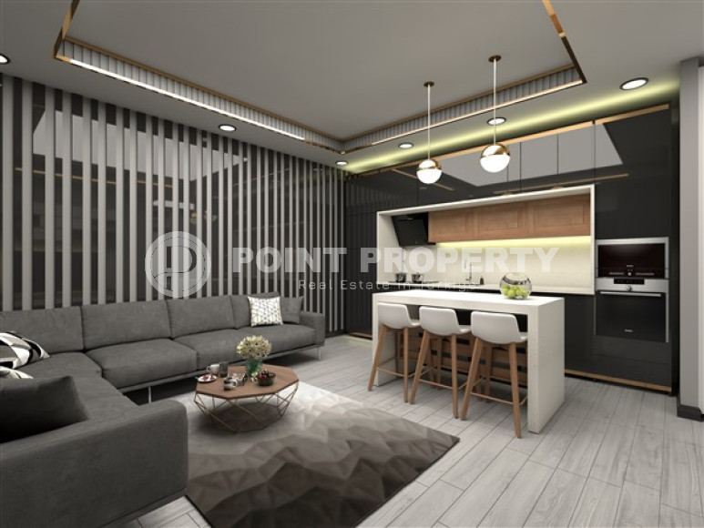 Apartments in various price categories 48 - 109 m2 in a high-rise complex under construction with hotel infrastructure in the Avsallar area, Alanya-id-2876-photo-7
