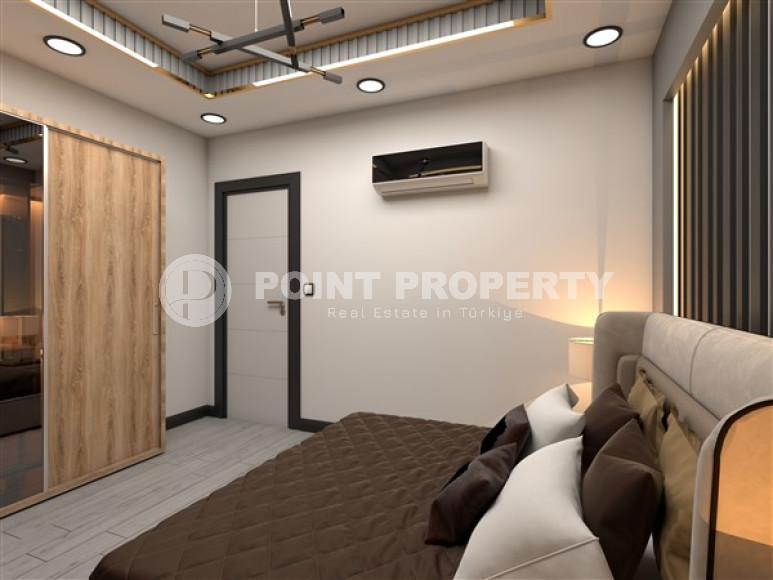 Apartments in various price categories 48 - 109 m2 in a high-rise complex under construction with hotel infrastructure in the Avsallar area, Alanya-id-2876-photo-8