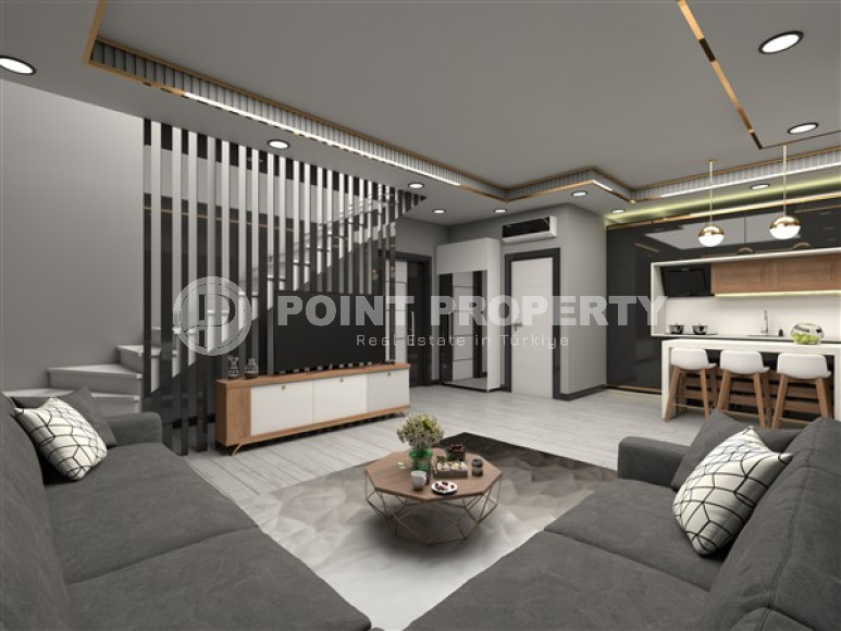 Apartments in various price categories 48 - 109 m2 in a high-rise complex under construction with hotel infrastructure in the Avsallar area, Alanya-id-2876-photo-12