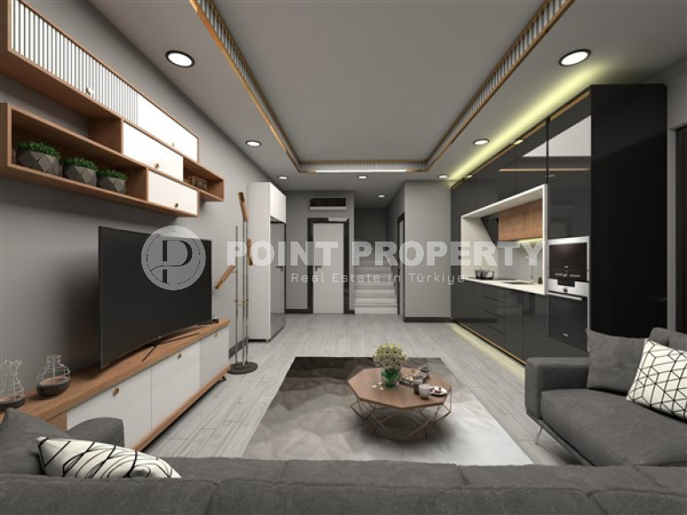 Apartments in various price categories 48 - 109 m2 in a high-rise complex under construction with hotel infrastructure in the Avsallar area, Alanya-id-2876-photo-14