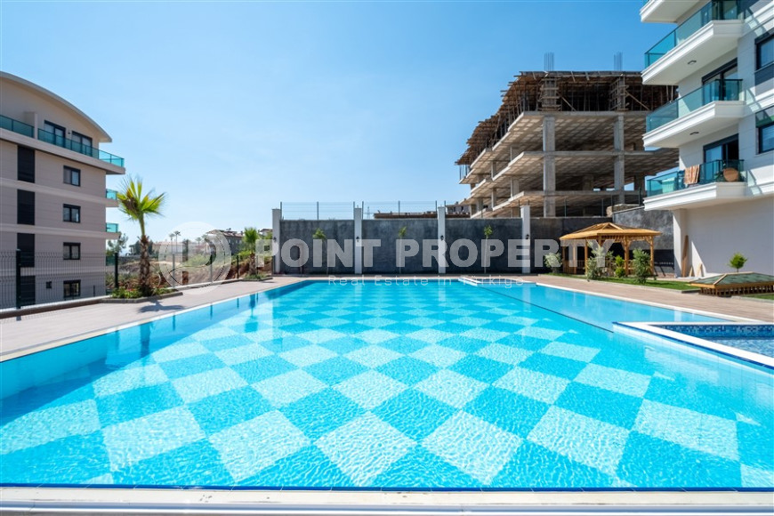 Furnished two-room apartment with an area of 47 m2. Oba district.-id-1255-photo-3