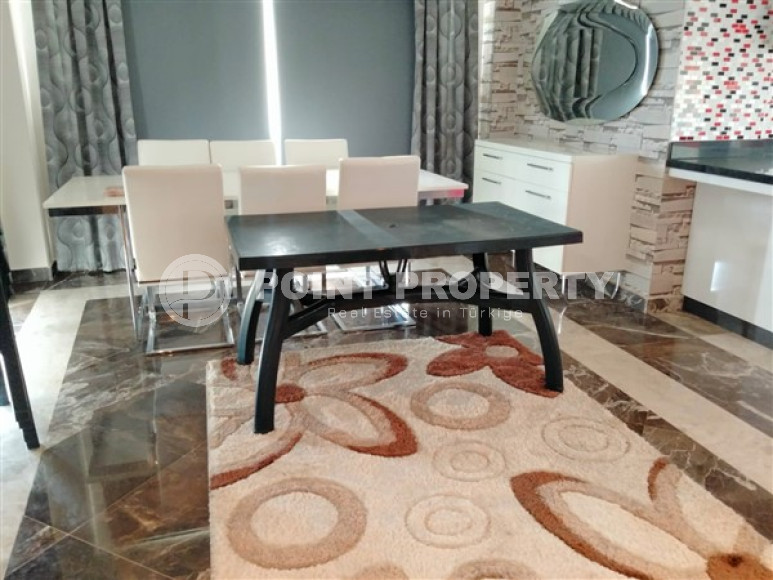 Two-storey spacious villa of 215 m² for citizenship, with stunning sunset views and two swimming pools, Alanya, Bektas district.-id-2879-photo-7