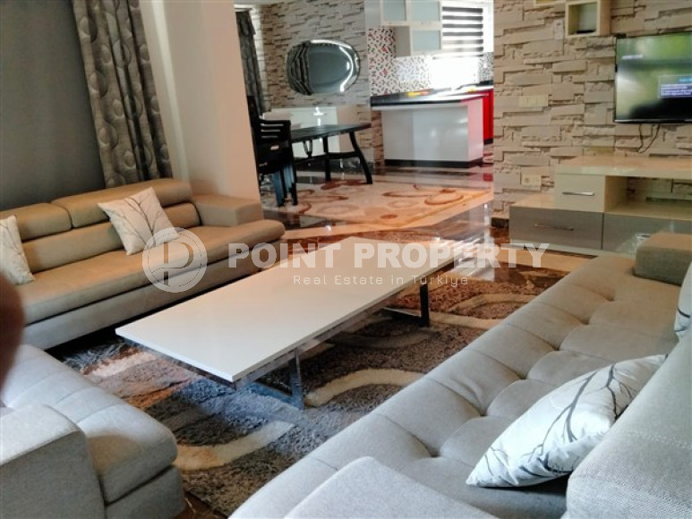 Two-storey spacious villa of 215 m² for citizenship, with stunning sunset views and two swimming pools, Alanya, Bektas district.-id-2879-photo-12