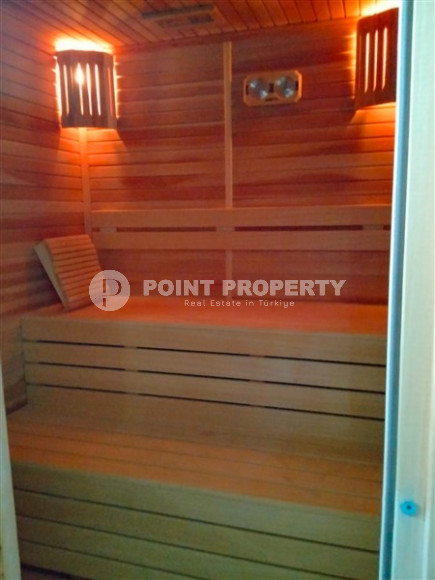 Two-storey spacious villa of 215 m² for citizenship, with stunning sunset views and two swimming pools, Alanya, Bektas district.-id-2879-photo-13