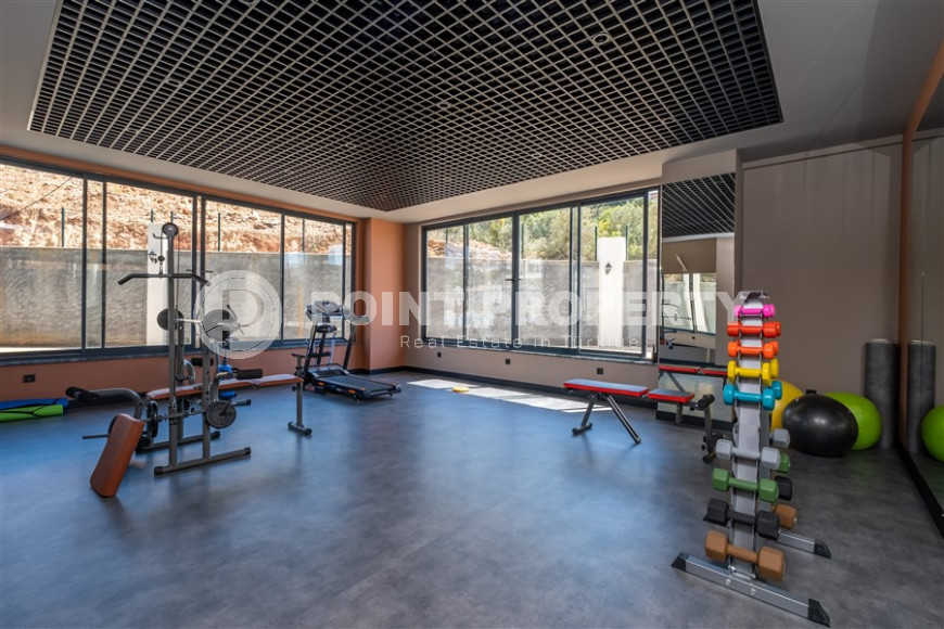 Furnished two-room apartment with an area of 47 m2. Oba district.-id-1255-photo-10