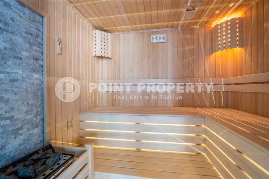 Furnished two-room apartment with an area of 47 m2. Oba district.-id-1255-photo-11