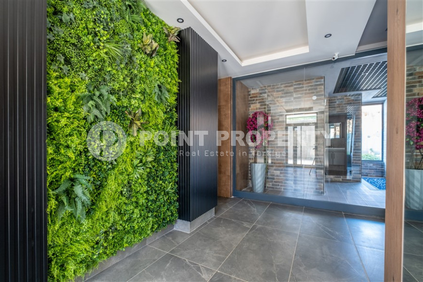 Furnished two-room apartment with an area of 47 m2. Oba district.-id-1255-photo-12