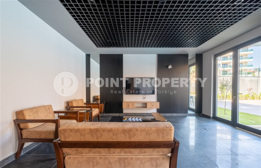 Furnished two-room apartment with an area of 47 m2. Oba district.-id-1255-photo-13