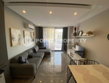 Удобная универсальная квартира 1+1 на первом этаже нового комплекса у моря, с инфраструктурой, в центре Алании-id-2881-фото-4