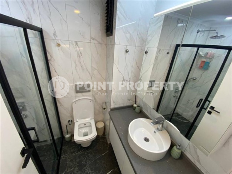 Удобная универсальная квартира 1+1 на первом этаже нового комплекса у моря, с инфраструктурой, в центре Алании-id-2881-фото-6