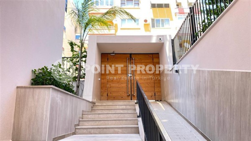 Удобная универсальная квартира 1+1 на первом этаже нового комплекса у моря, с инфраструктурой, в центре Алании-id-2881-фото-12