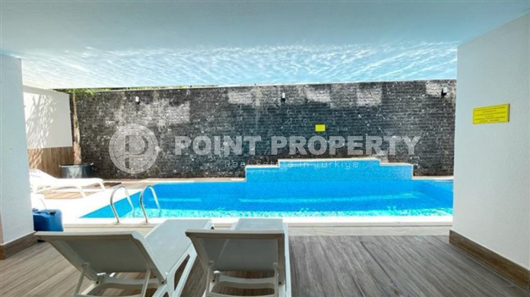 Удобная универсальная квартира 1+1 на первом этаже нового комплекса у моря, с инфраструктурой, в центре Алании-id-2881-фото-13