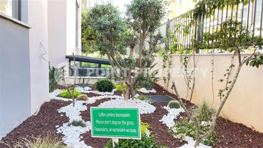 Удобная универсальная квартира 1+1 на первом этаже нового комплекса у моря, с инфраструктурой, в центре Алании-id-2881-фото-15