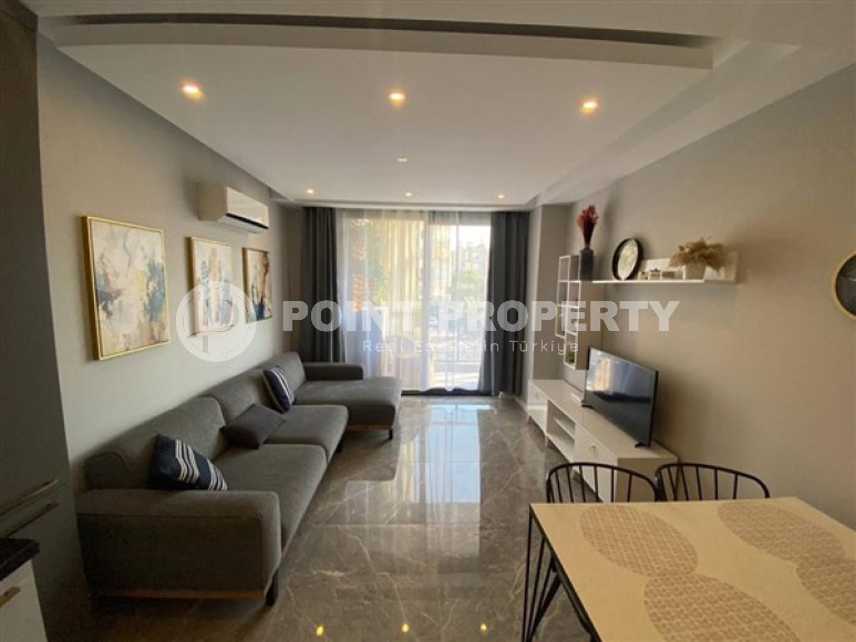 Удобная универсальная квартира 1+1 на первом этаже нового комплекса у моря, с инфраструктурой, в центре Алании-id-2881-фото-21