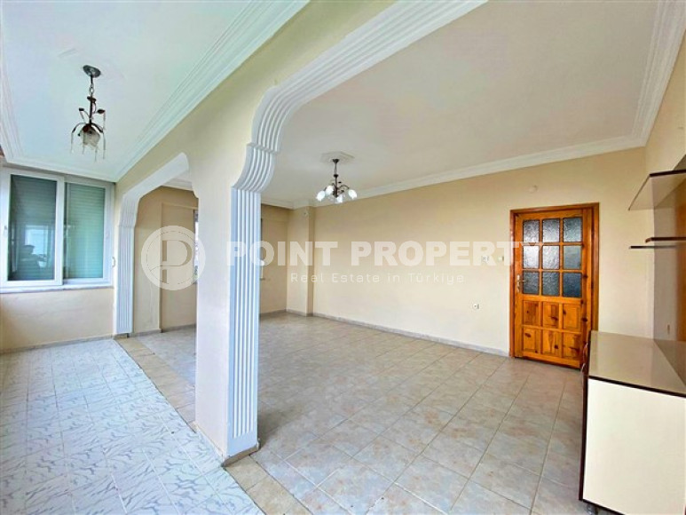 Просторная видовая квартира 120 м² с двумя спальнями и отдельной кухней, у моря, по привлекательной цене, район Инжекум, Алания-id-2883-фото-8