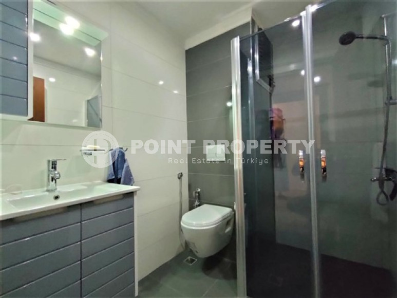 Большая, солнечная, меблированная квартира 2+1 с видом на горы, в одном из самых уютных уголков Тосмура, на набережной реки Димчай, Алания.-id-2884-фото-11