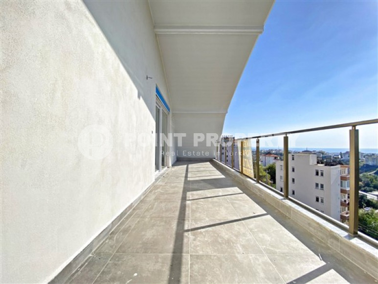 View penthouse 4+1 large area with sea views, in a new house, at an attractive price, Payallar, Alanya-id-2885-photo-8