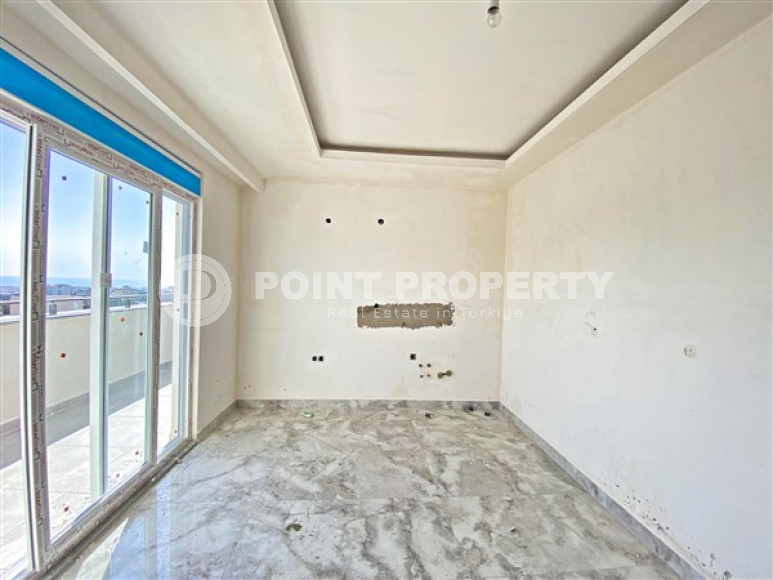 View penthouse 4+1 large area with sea views, in a new house, at an attractive price, Payallar, Alanya-id-2885-photo-17