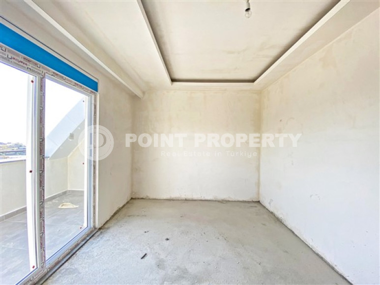 View penthouse 4+1 large area with sea views, in a new house, at an attractive price, Payallar, Alanya-id-2885-photo-18