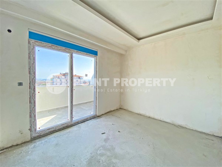 View penthouse 4+1 large area with sea views, in a new house, at an attractive price, Payallar, Alanya-id-2885-photo-22