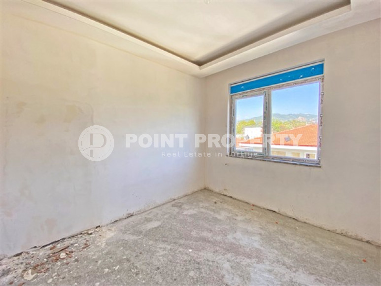 View penthouse 4+1 large area with sea views, in a new house, at an attractive price, Payallar, Alanya-id-2885-photo-25