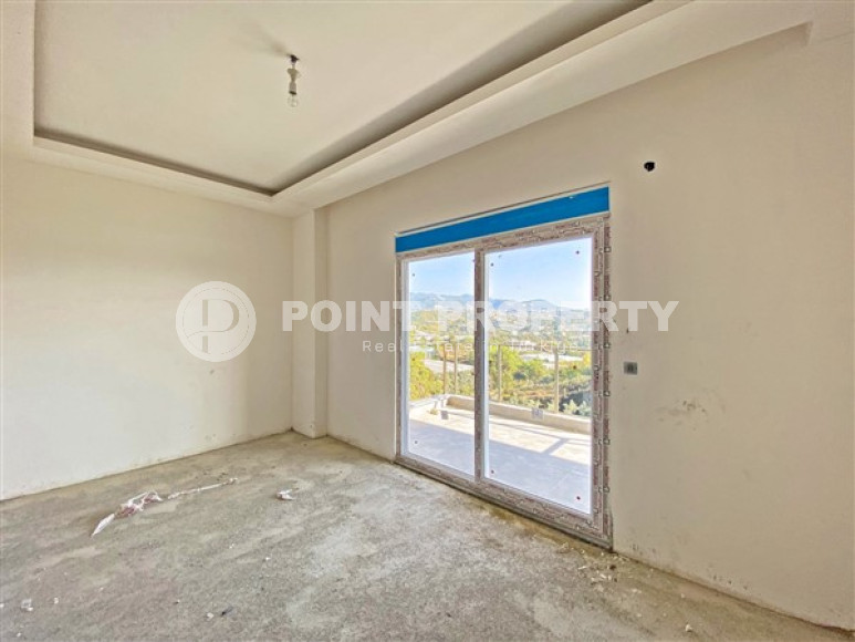 View penthouse 4+1 large area with sea views, in a new house, at an attractive price, Payallar, Alanya-id-2885-photo-30