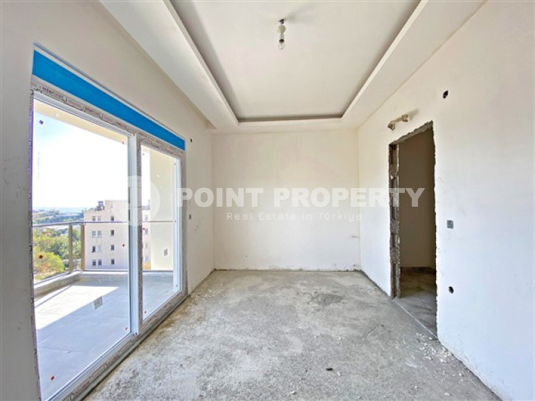 View penthouse 4+1 large area with sea views, in a new house, at an attractive price, Payallar, Alanya-id-2885-photo-33