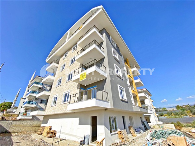 View penthouse 4+1 large area with sea views, in a new house, at an attractive price, Payallar, Alanya-id-2885-photo-34