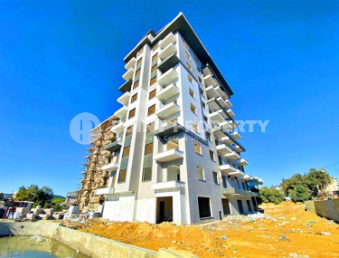 Duplex penthouse with three bedrooms, in a new 9-storey complex, for rent in February 2023, Avsallar, Alanya-id-2886-photo-3