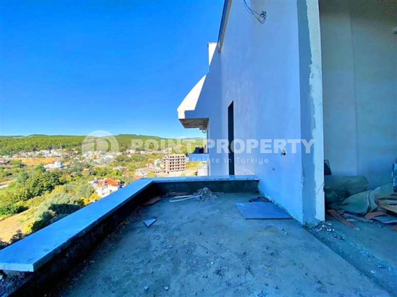 Двухуровневый видовой пентхаус с тремя спальнями, в новом 9-этажном комплексе, сдается в феврале 2023 года, Авсаллар, Алания-id-2886-фото-30