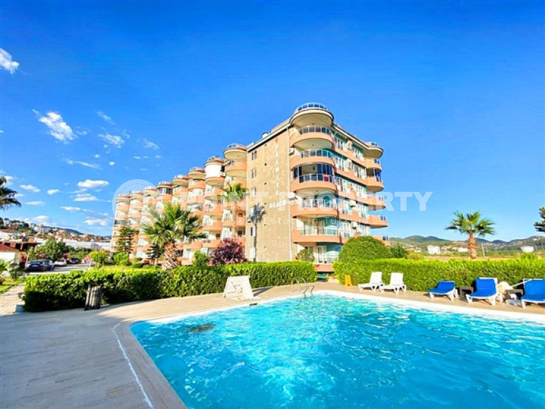 Ухоженные апартаменты 2+1 с панорамным видом на море, в комплексе на первой береговой линии, Демирташ, Аланья-id-2887-фото-4