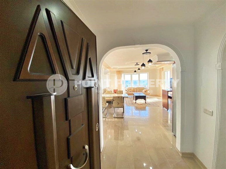 Ухоженные апартаменты 2+1 с панорамным видом на море, в комплексе на первой береговой линии, Демирташ, Аланья-id-2887-фото-6