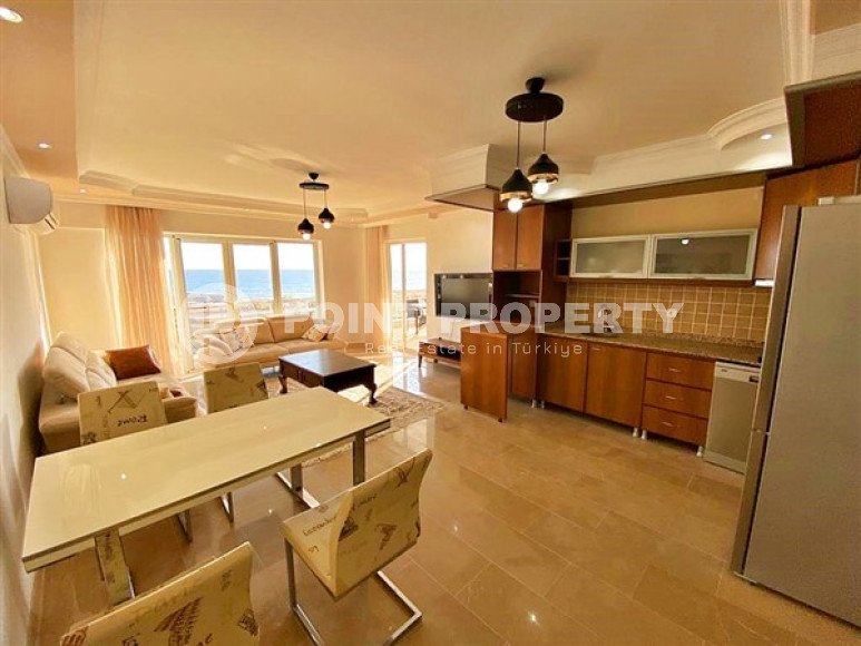 Ухоженные апартаменты 2+1 с панорамным видом на море, в комплексе на первой береговой линии, Демирташ, Аланья-id-2887-фото-9