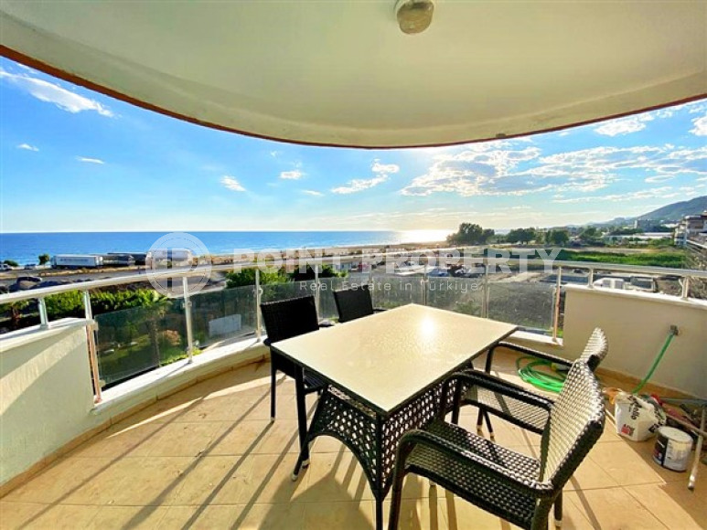 Ухоженные апартаменты 2+1 с панорамным видом на море, в комплексе на первой береговой линии, Демирташ, Аланья-id-2887-фото-16